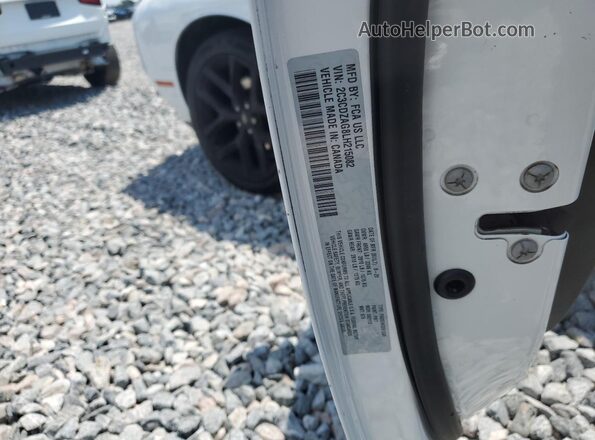 2C3CDZAG8LH215082 2020 DODGE CHALLENGER Белый Вид наклейки с VIN-кодом