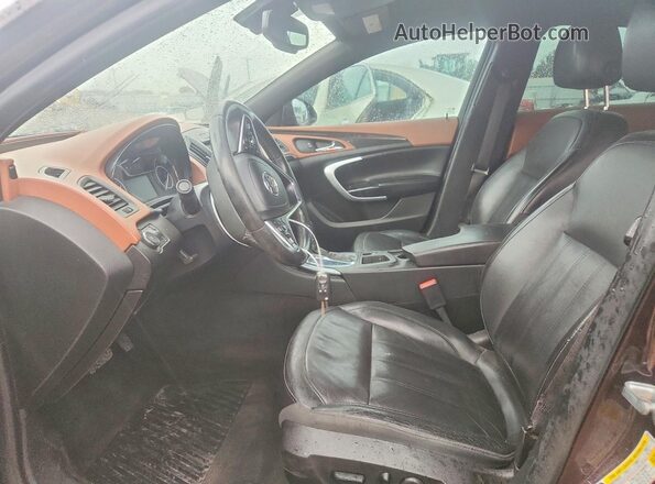 2G4GL5EX9H9121664 2017 BUICK REGAL Бордовый Вид панели приборов