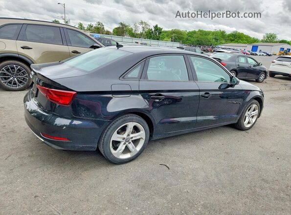 WAUAUGFF6J1045871 2018 AUDI A3 Черный Передняя правая четверть
