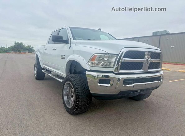 3C6UR5DL8HG620599 2017 RAM 2500 Белый Передняя левая четверть