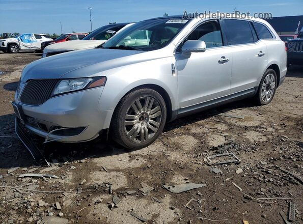 2LMHJ5AT6GBL01824 2016 LINCOLN MKT Серебряный Задняя левая четверть