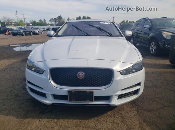 SAJAK4BN9HA971696 2017 JAGUAR XF White Հետևի տեսք