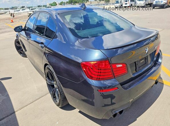 WBSFV9C55GD595740 2016 BMW M5 Gray Trasero derecho