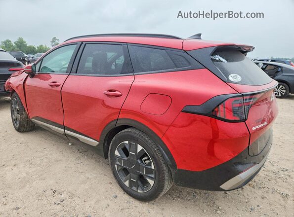 5XYK53DF8TG335869 2026 KIA SPORTAGE Бордовый Задняя правая четверть