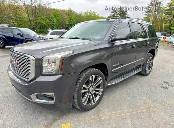 1GKS2CKJ1GR129613 2016 GMC YUKON Черный Задняя левая четверть