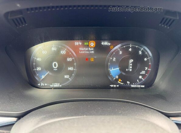 YV4102RK9M1841297 2021 VOLVO XC60 Серый Вид задних сидений