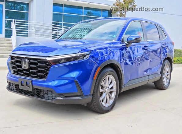 5J6RS3H48PL006304 2023 HONDA CR-V Синий Задняя правая четверть