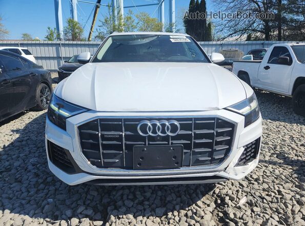 WA1AVAF14KD010533 2019 AUDI Q8 Белый Вид сзади
