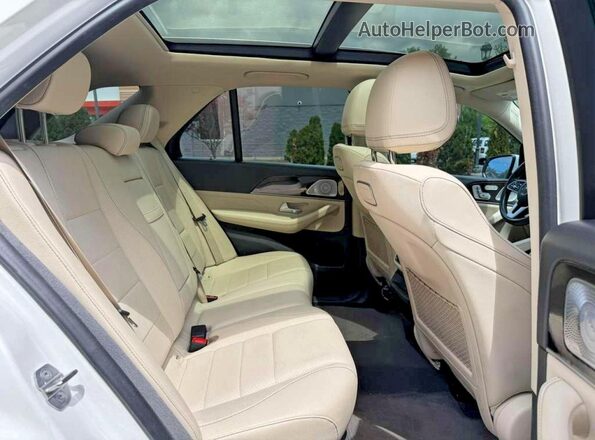 4JGFB4KB1LA069347 2020 MERCEDES-BENZ GLE White Вид задньої частини салону