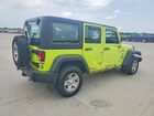 2016 Jeep Wrangler Unlimited Sport Зеленый vin: 1C4BJWKG5GL321463