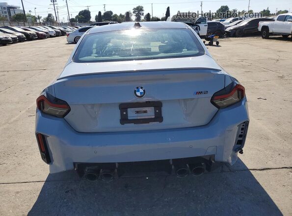 3MF23DM04S8F84071 2025 BMW M2 Gray Front interior view