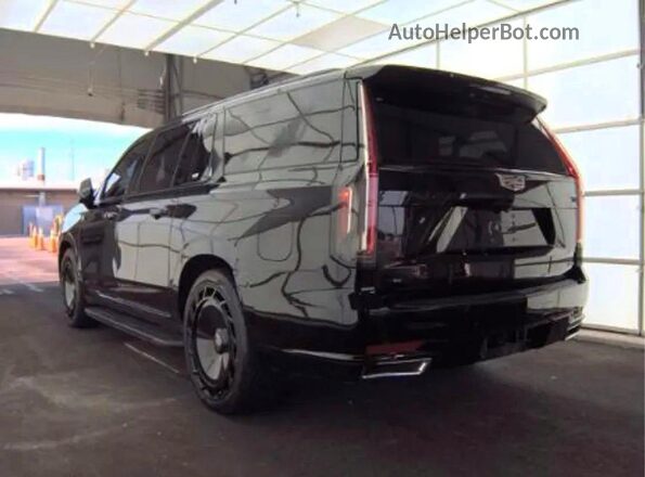 1GYS4JKT9NR304547 2022 CADILLAC ESCALADE Черный Задняя правая четверть