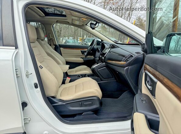 2HKRW2H85JH602943 2018 HONDA CR-V White Vista trasera