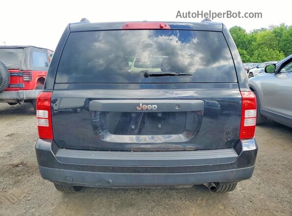 1C4NJPBA1GD807745 2016 JEEP PATRIOT Black Front interior view