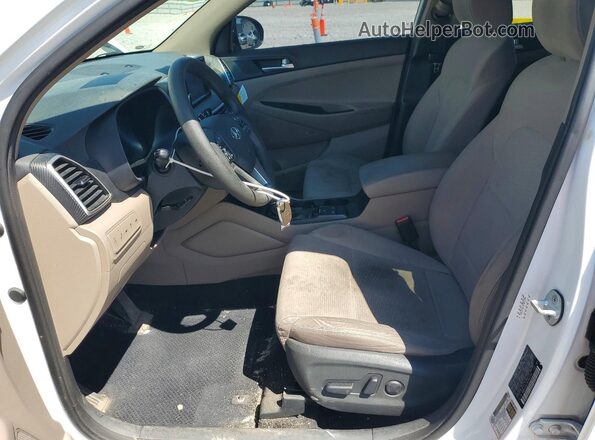 KM8J33AL5KU853166 2019 HYUNDAI TUCSON White Vista del salpicadero
