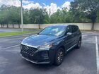 2020 Hyundai Santa Fe Sel Серый vin: 5NMS33AD2LH231621