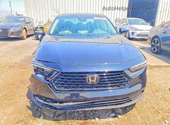 1HGCY1F21SA091346 2025 HONDA ACCORD Black Widok z tyłu