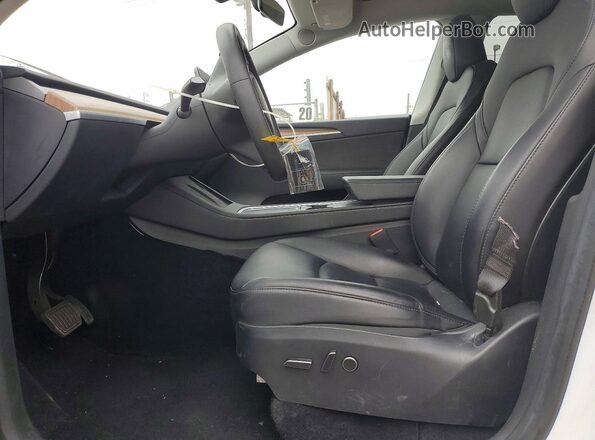 7SAYGAEEXPF742736 2023 TESLA MODEL White Առջևի վահանակի տեսք