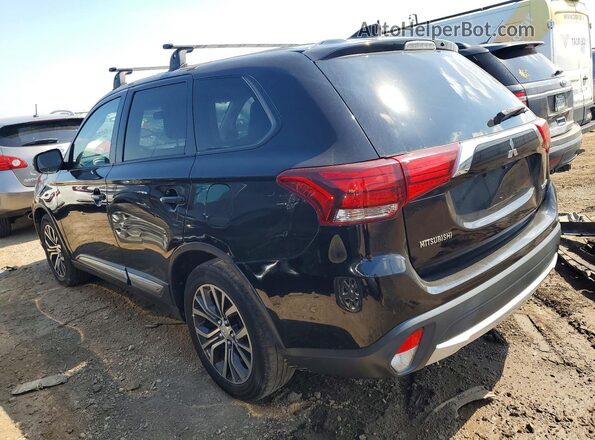 JA4AD3A36HZ010956 2017 MITSUBISHI OUTLANDER Черный Задняя правая четверть