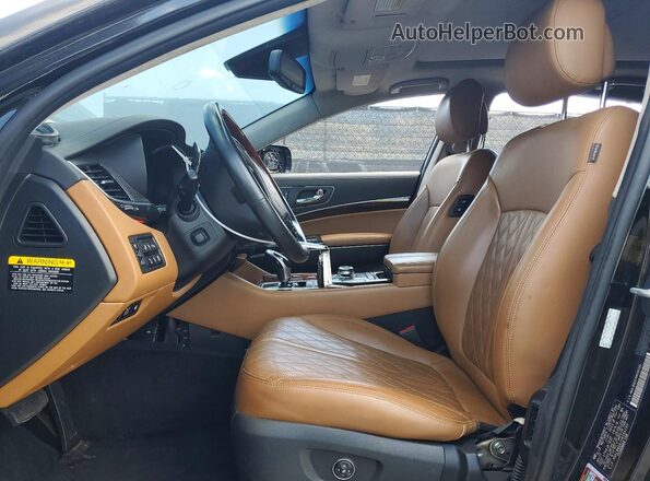 KNALW4D47H6036290 2017 KIA K900 Черный Вид панели приборов