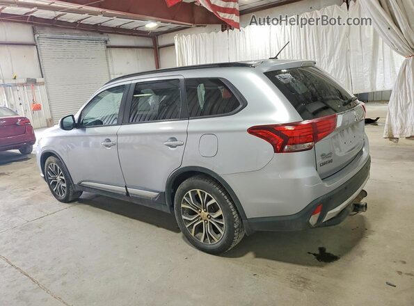 JA4AZ3A38GZ012143 2016 MITSUBISHI OUTLANDER Серебряный Задняя правая четверть