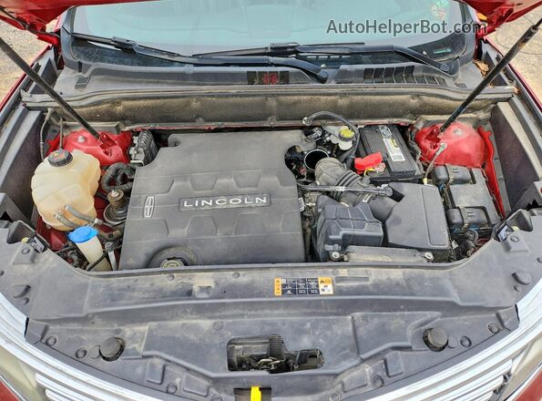 2LMPJ8KR3HBL49539 2017 LINCOLN MKX Красный Вид наклейки с VIN-кодом