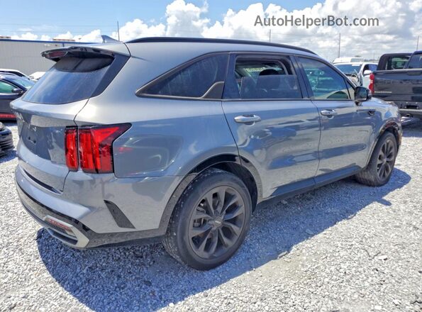 5XYRK4LFXPG191035 2023 KIA SORENTO Серый Передняя правая четверть