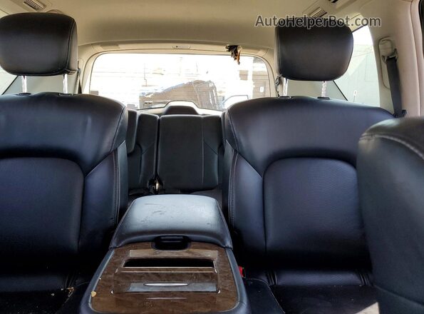 JN8AZ2NE2H9159771 2017 INFINITI QX80 Черный Вид задней части салона