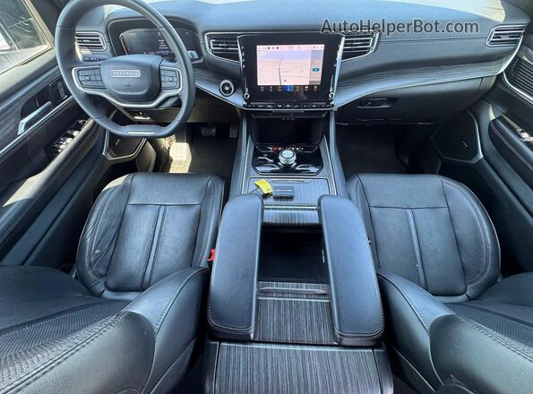 1C4SJSBP9PS557564 2023 JEEP WAGONEER Белый Вид щитка приборов
