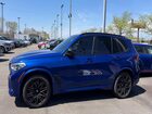 2021 Bmw X5 M Синий vin: 5YMJU0C09M9E32439