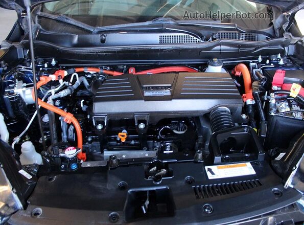 7FART6H20LE008410 2020 HONDA CR-V Blue Widok deski rozdzielczej