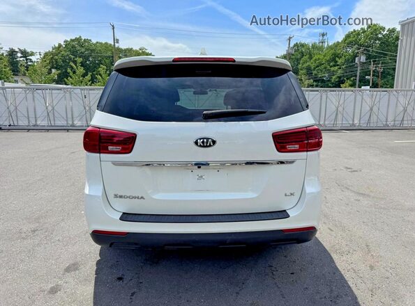 KNDMB5C18K6525496 2019 KIA SEDONA Белый Вид сзади
