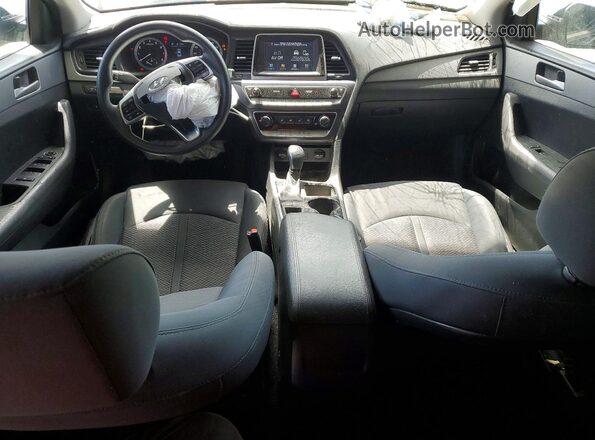 5NPE24AF3KH749620 2019 HYUNDAI SONATA Black Вид щитка приладів
