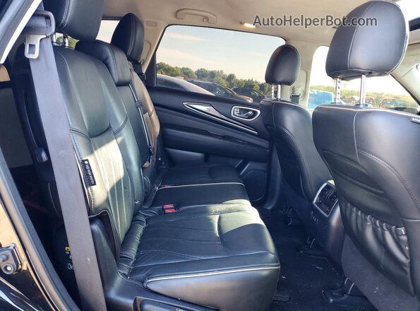5N1DL0MM7KC558818 2019 INFINITI QX60 Black Вид підкапотного простору