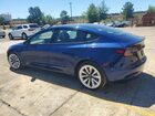 2022 Tesla Model 3 Синий vin: 5YJ3E1EB6NF191088