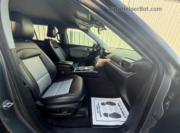 1FMSK7DH4NGB71114 2022 FORD EXPLORER Серый Вид сзади