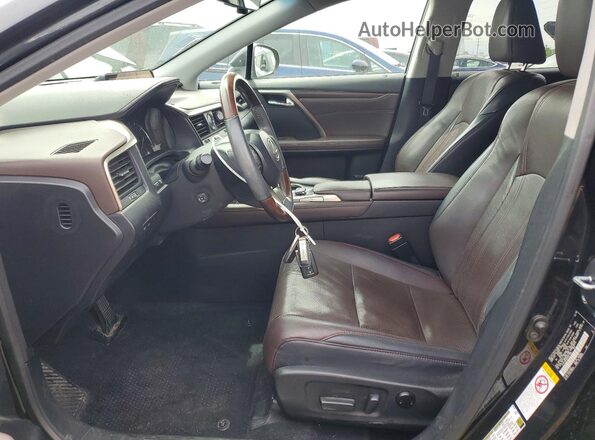 2T2ZZMCA0GC021659 2016 LEXUS RX Black Widok deski rozdzielczej