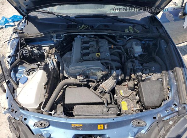 JM1NDAM74L0411770 2020 MAZDA MX-5 Blue Vista del compartimento del motor