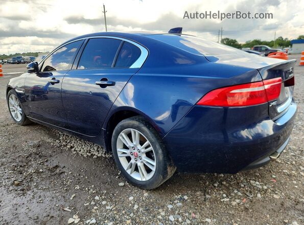 SAJAD4FX4JCP34355 2018 JAGUAR XF Blue Trasero derecho