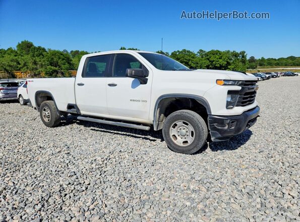 1GC1YLE7XRF218400 2024 CHEVROLET SILVERADO Белый Передняя правая четверть
