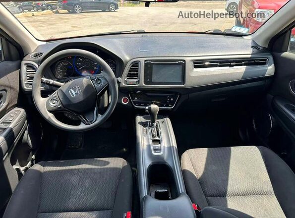 3CZRU6H54JM717508 2018 HONDA HR-V Red წინა სალონის ხედი