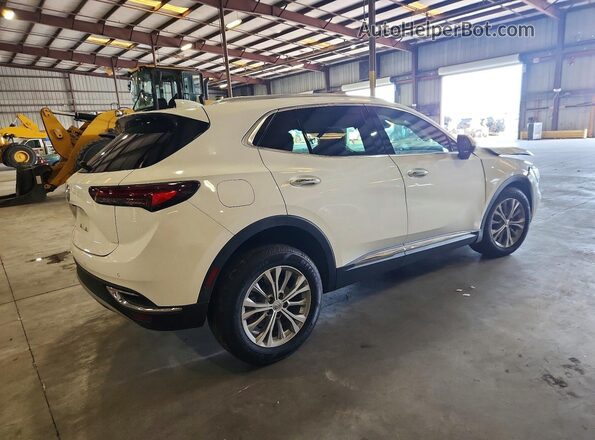 LRBAZLR42ND136808 2022 BUICK ENVISION White Передня права чверть