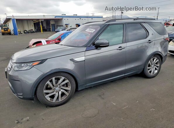 SALRRBBK6HA017374 2017 LAND ROVER DISCOVERY Gray Tył lewy