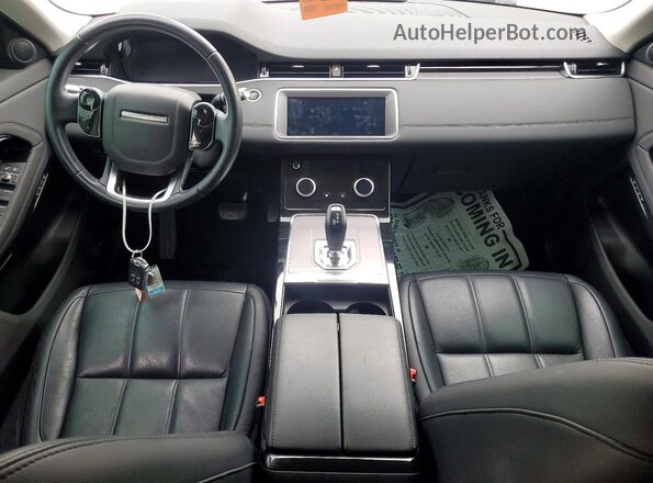 SALZJ2FX0LH116477 2020 LAND ROVER RANGE Серый Вид щитка приборов