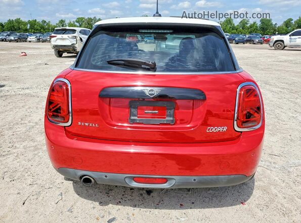 WMWXU1C52K2J01853 2019 MINI COOPER Red წინა სალონის ხედი
