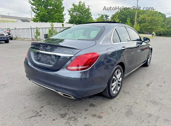 WDDWF4KB7GR151475 2016 MERCEDES-BENZ C Black Front right