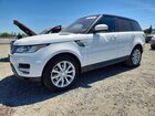 2017 Land Rover Range Rover Sport Hse Белый vin: SALWR2FV4HA178605