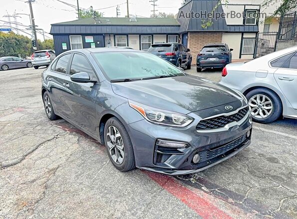 3KPF24AD7ME316523 2021 KIA FORTE Серый Задняя левая четверть