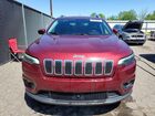 2021 Jeep Cherokee Latitude Lux Красный vin: 1C4PJMMX3MD188909