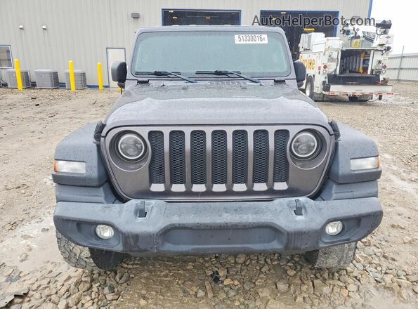 1C4HJXDG9KW538602 2019 JEEP WRANGLER Серый Вид сзади